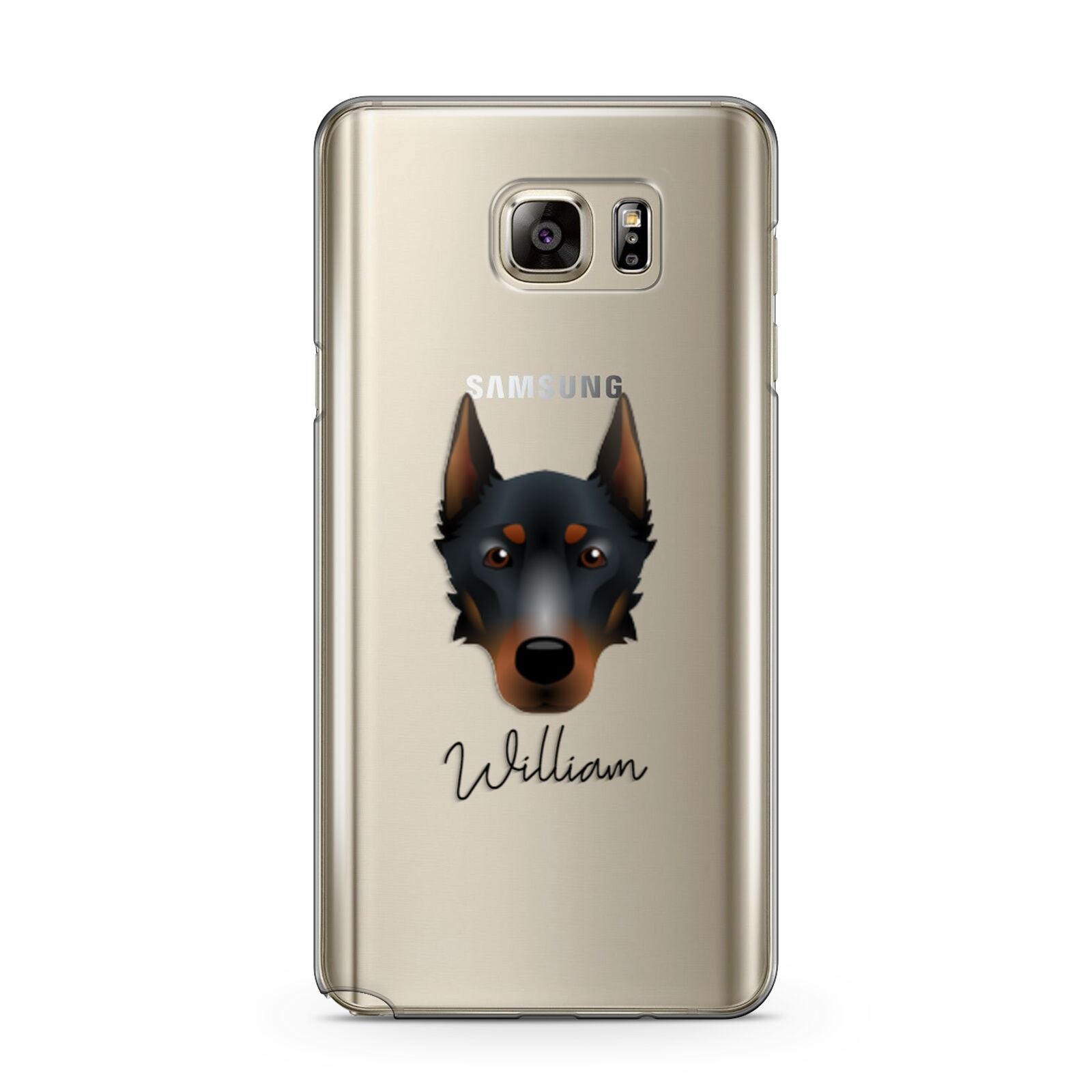 Beauceron Personalised Samsung Galaxy Note 5 Case