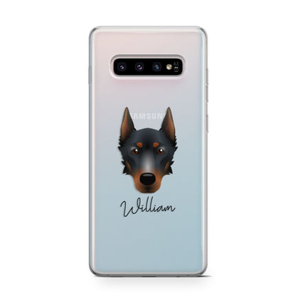 Beauceron Personalised Samsung Galaxy S10 Case