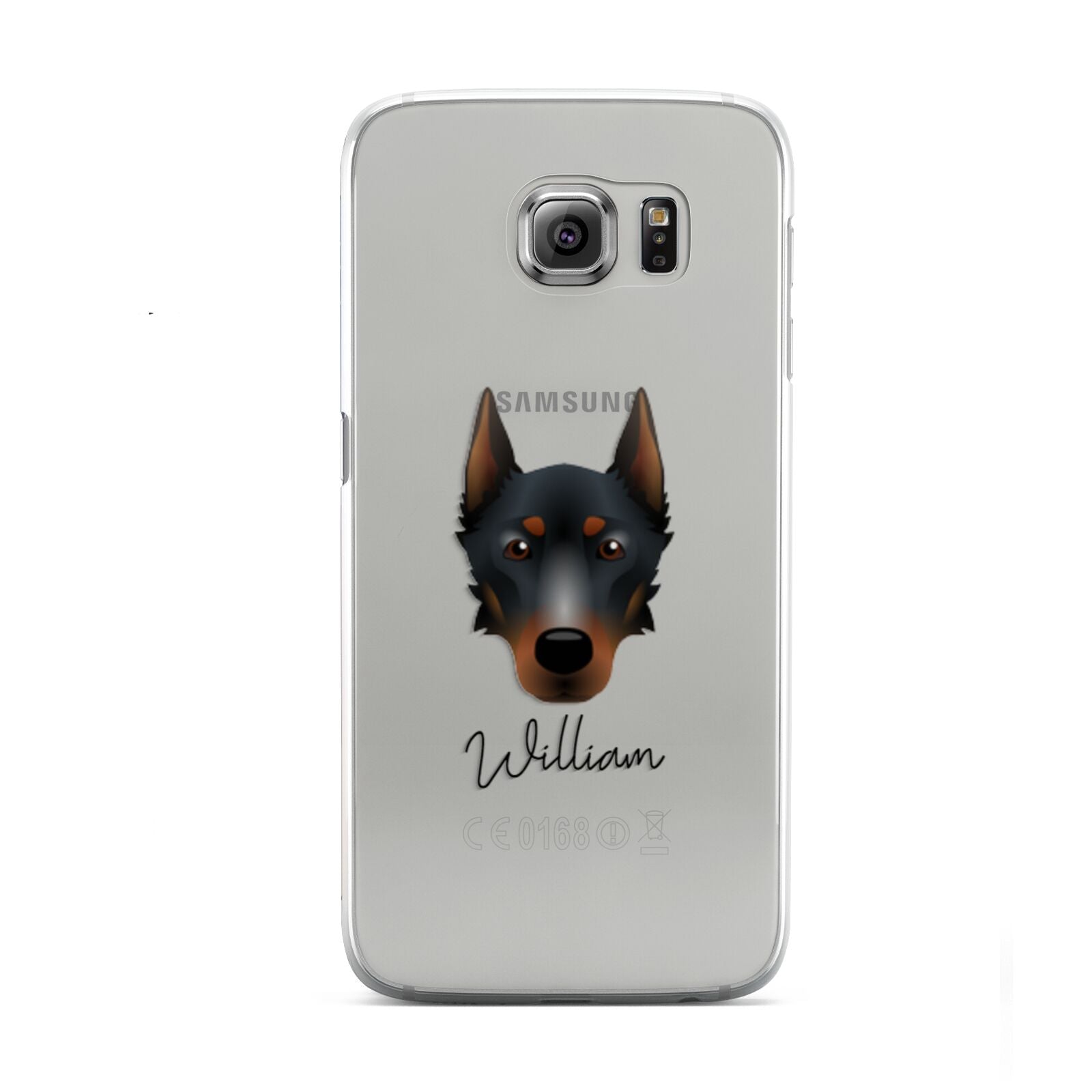 Beauceron Personalised Samsung Galaxy S6 Case