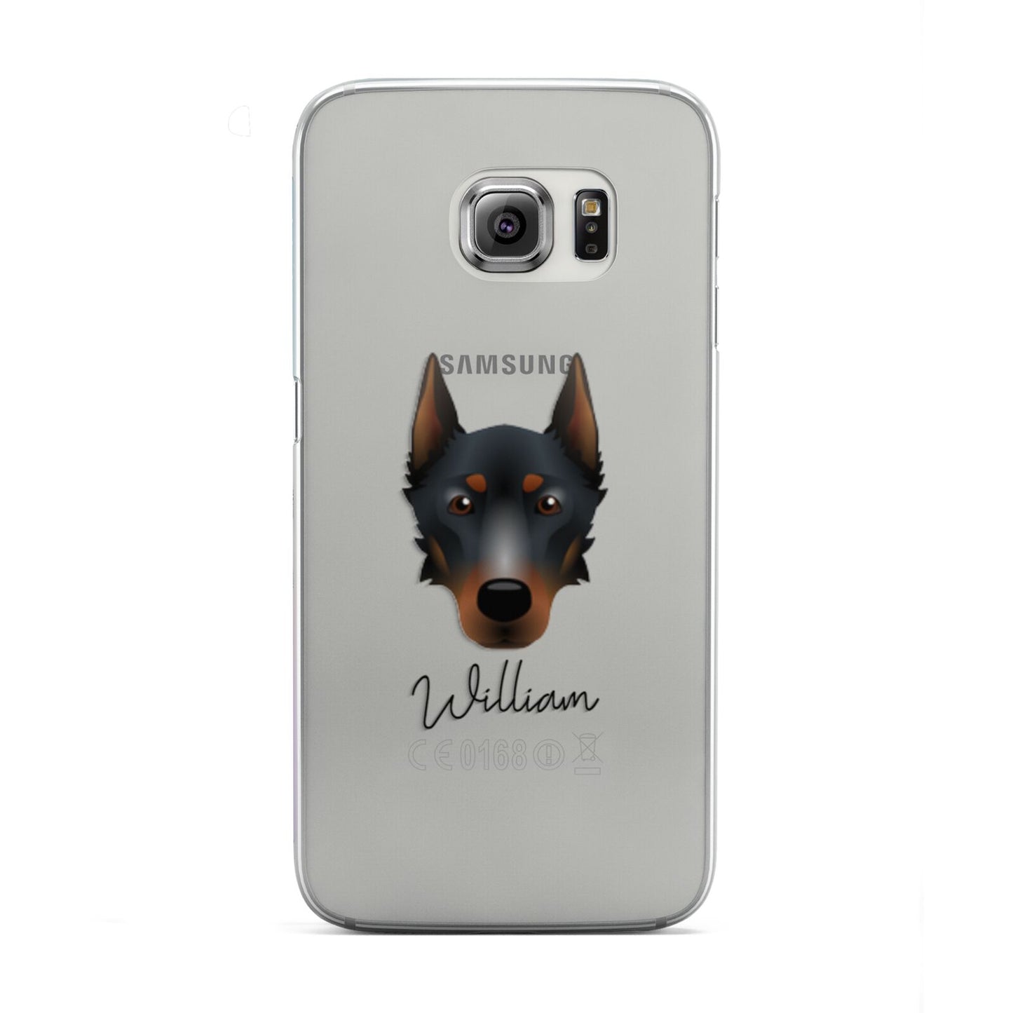 Beauceron Personalised Samsung Galaxy S6 Edge Case