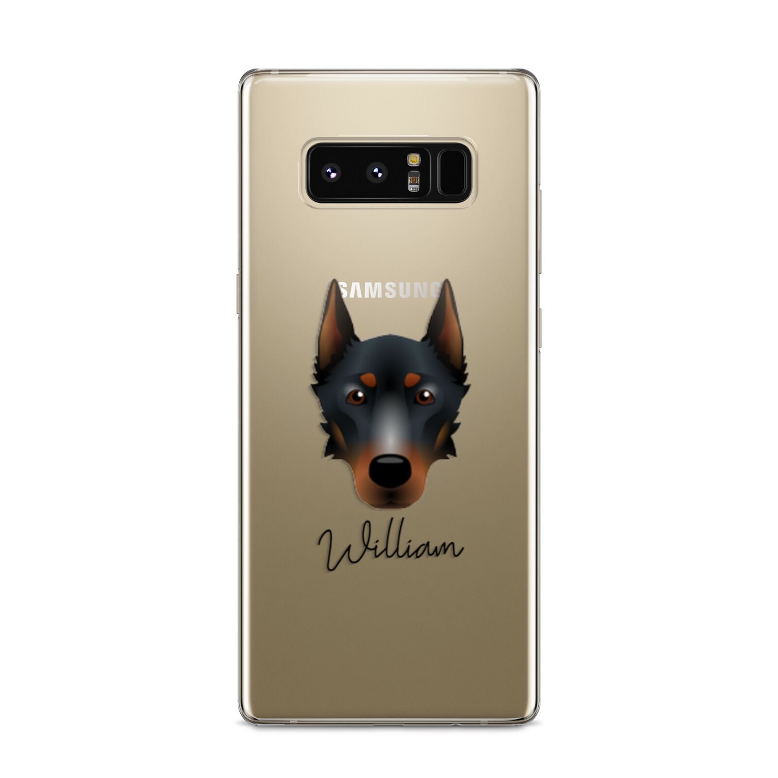 Beauceron Personalised Samsung Galaxy S8 Case