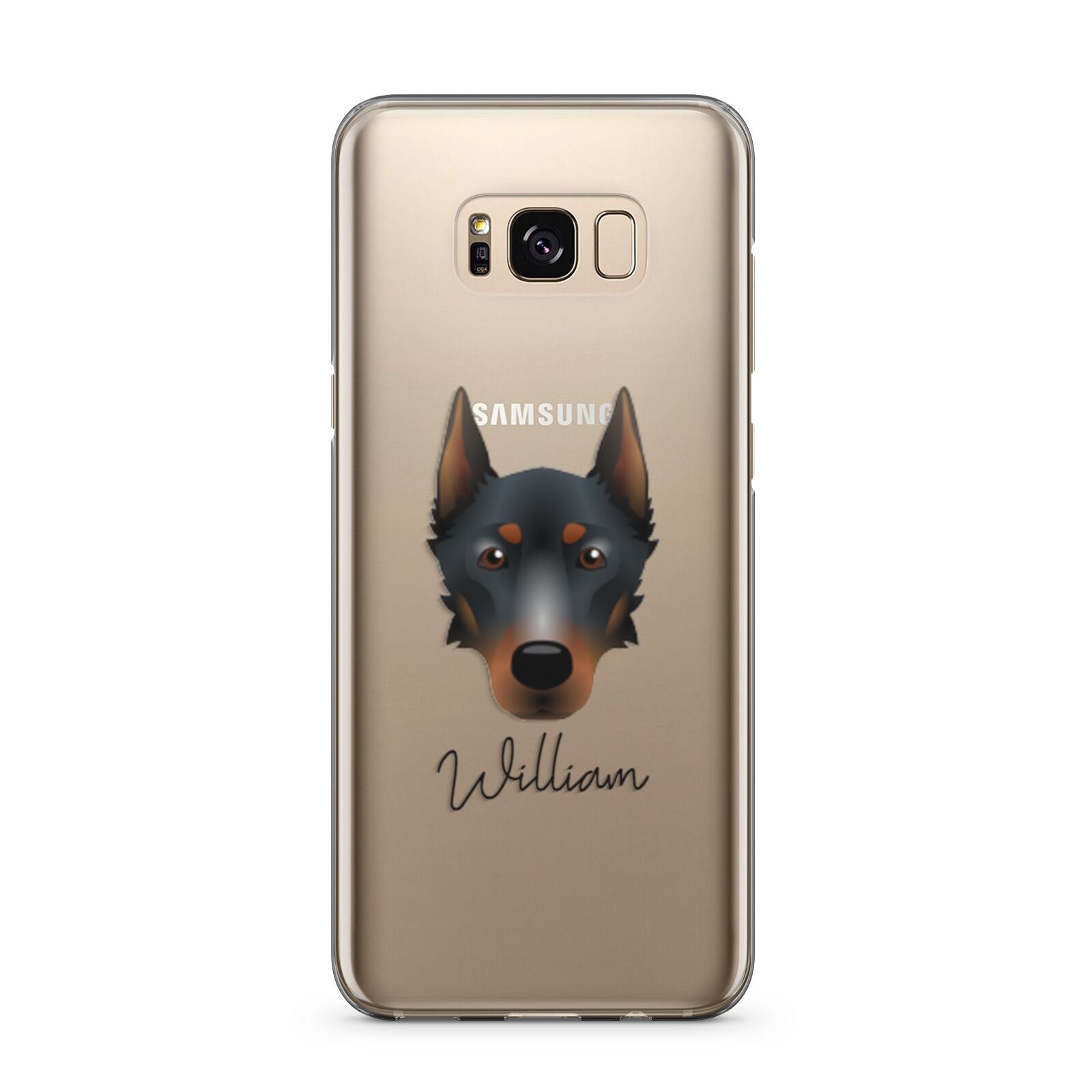 Beauceron Personalised Samsung Galaxy S8 Plus Case