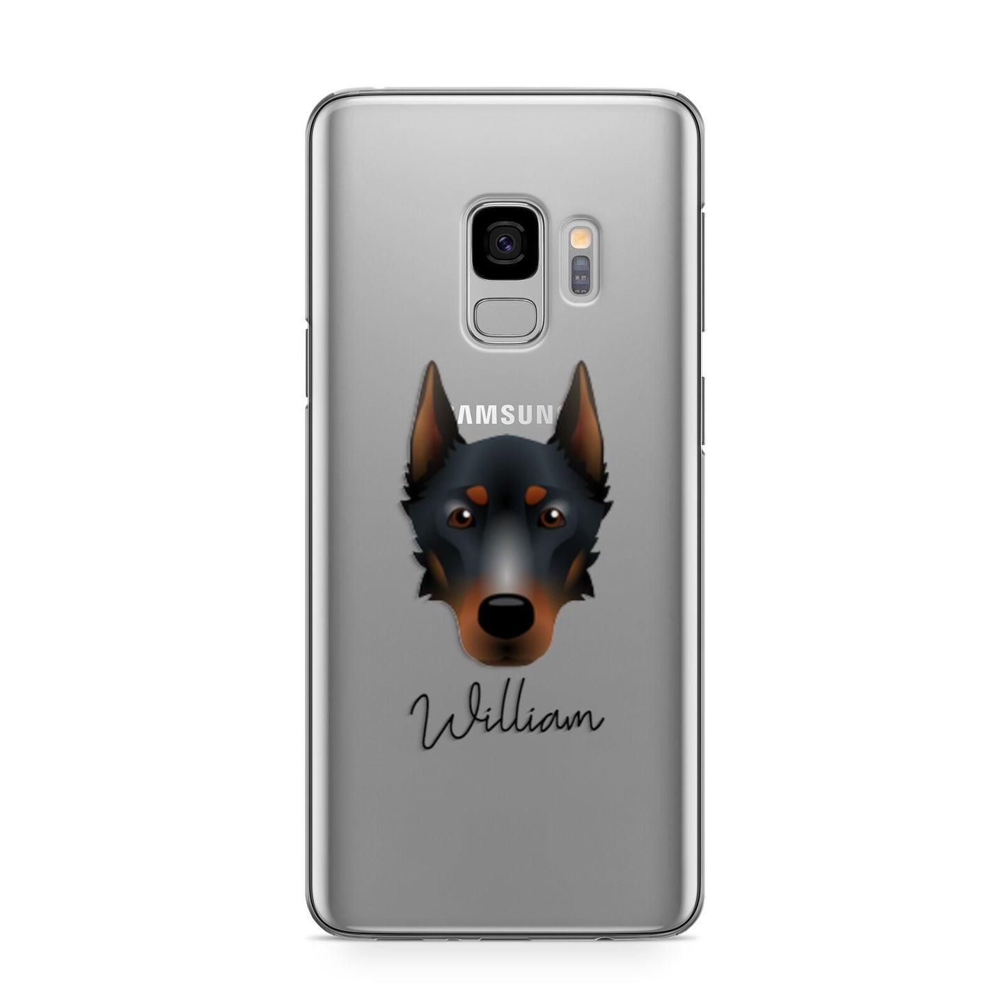 Beauceron Personalised Samsung Galaxy S9 Case