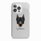 Beauceron Personalised iPhone 13 Pro TPU Impact Case with White Edges