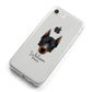 Beauceron Personalised iPhone 8 Bumper Case on Silver iPhone Alternative Image