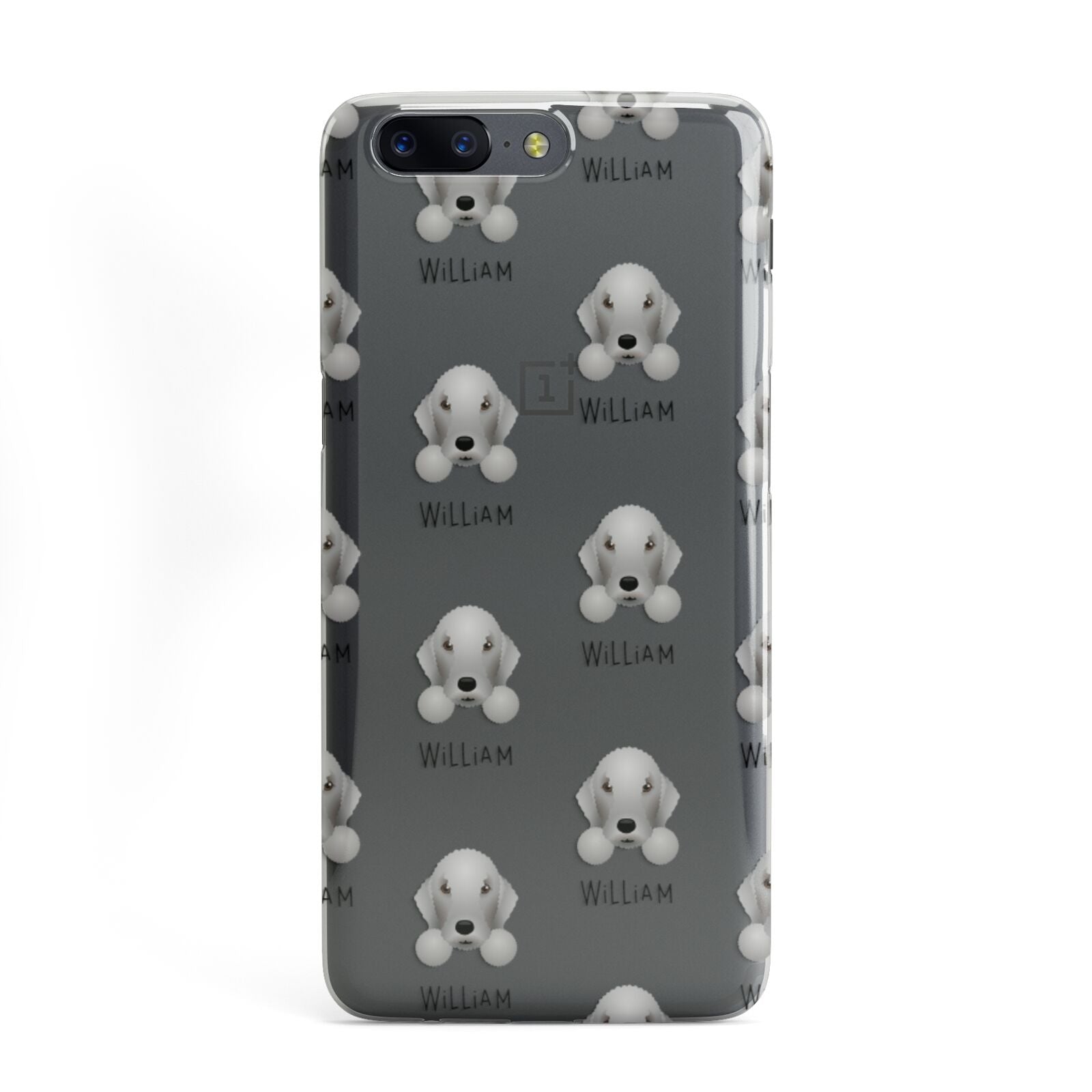 Bedlington Terrier Icon with Name OnePlus Case