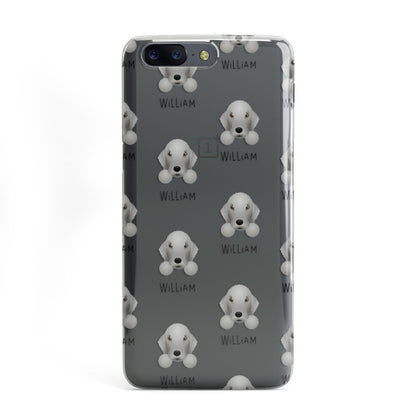 Bedlington Terrier Icon with Name OnePlus Case