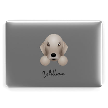 Bedlington Terrier Personalised Apple MacBook Case