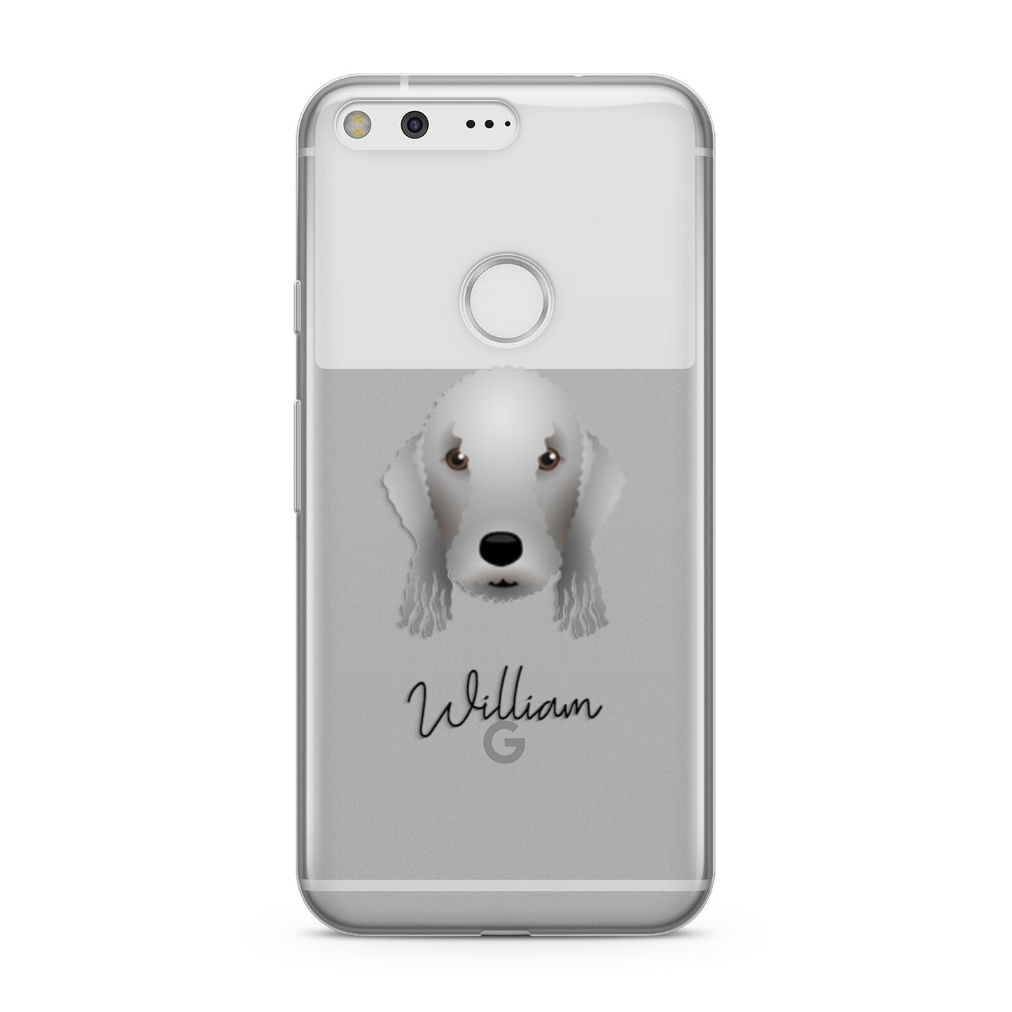 Bedlington Terrier Personalised Google Pixel Case