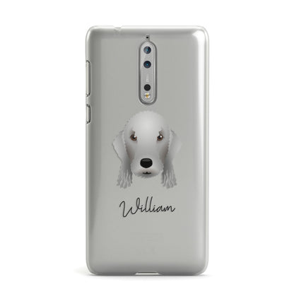 Bedlington Terrier Personalised Nokia Case