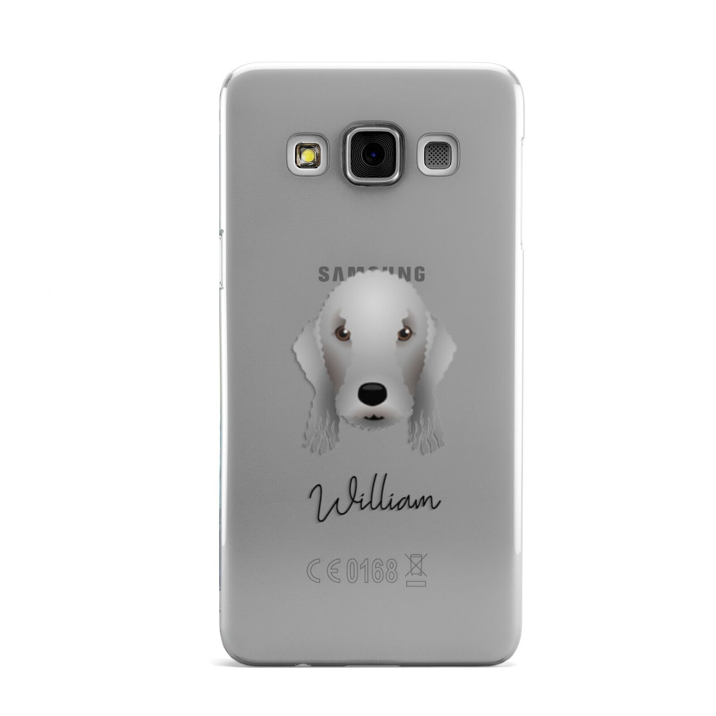 Bedlington Terrier Personalised Samsung Galaxy A3 Case