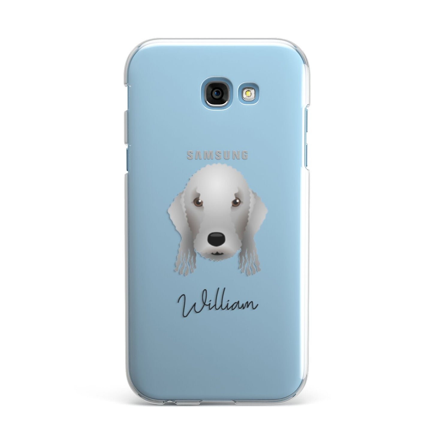 Bedlington Terrier Personalised Samsung Galaxy A7 2017 Case