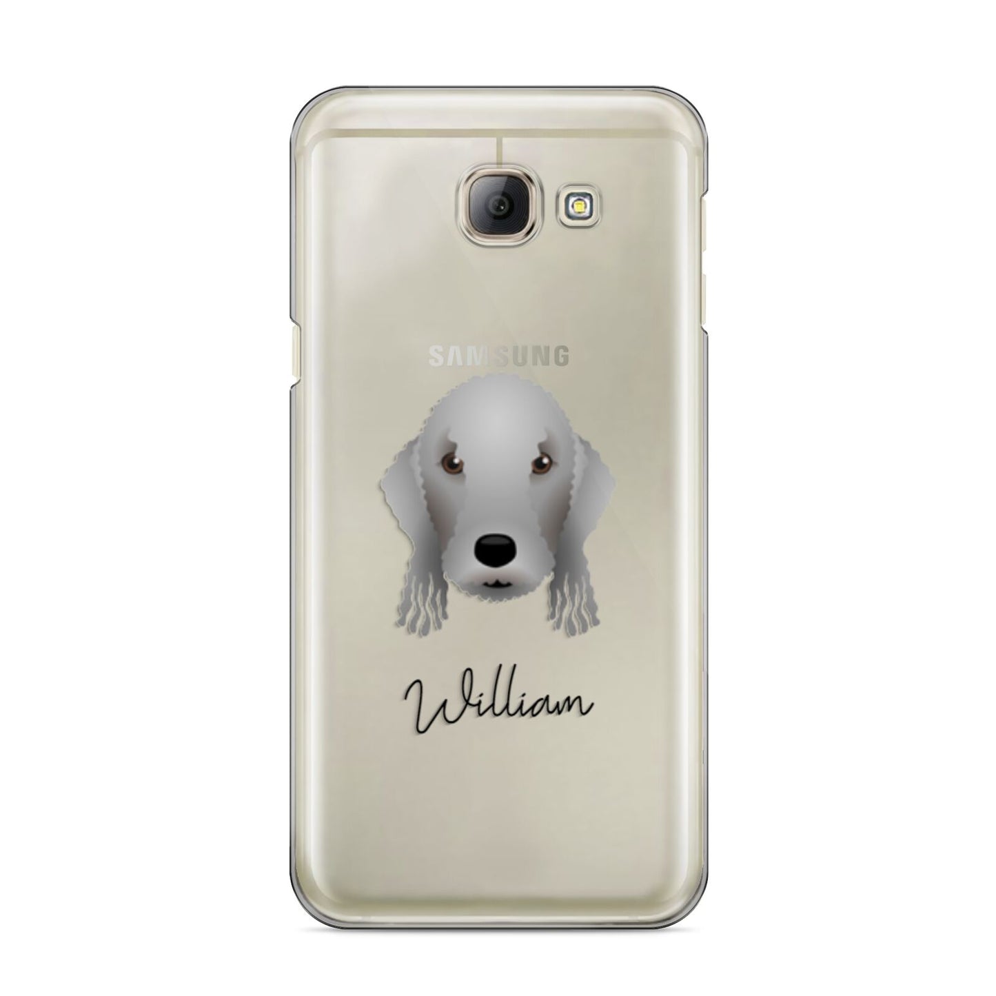 Bedlington Terrier Personalised Samsung Galaxy A8 2016 Case