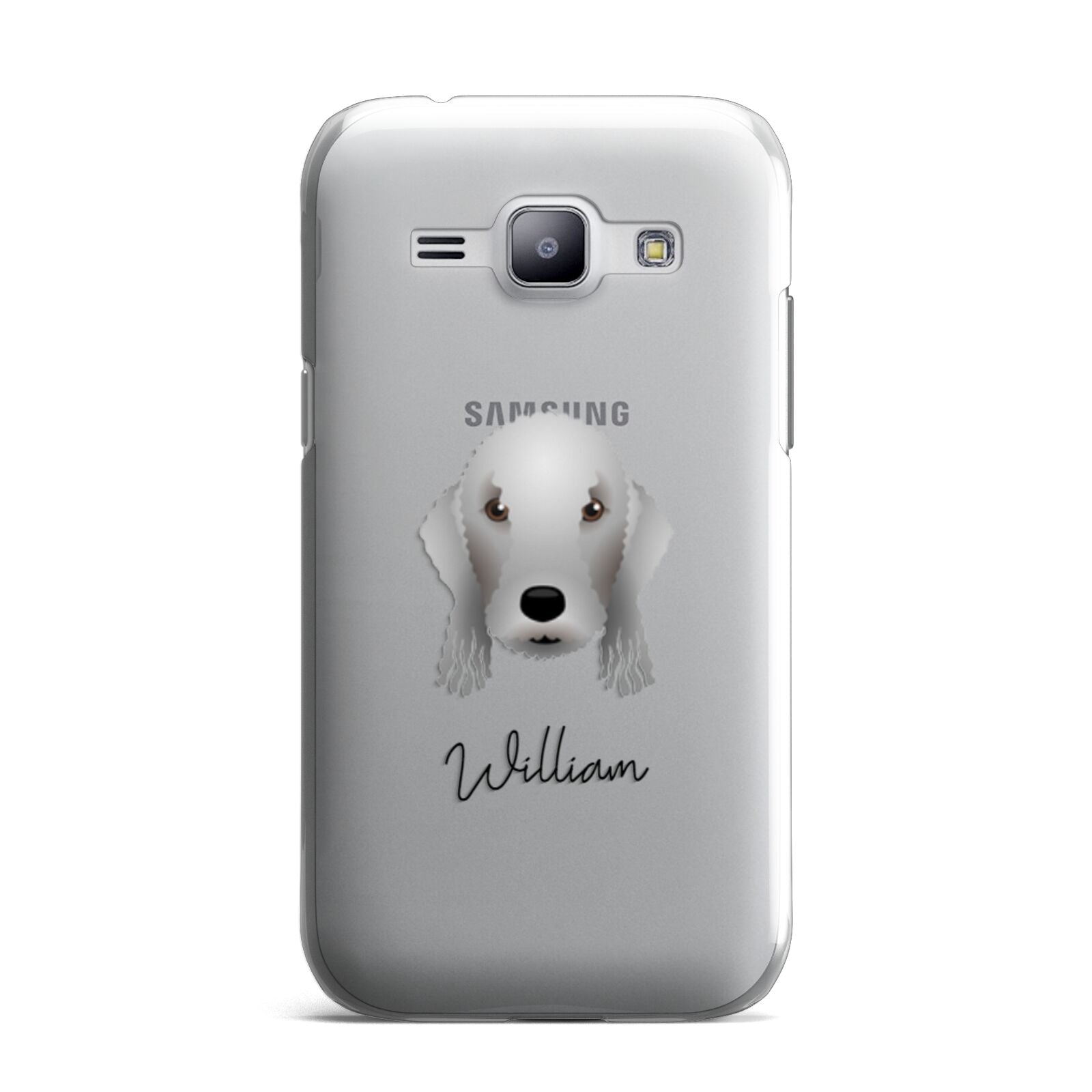 Bedlington Terrier Personalised Samsung Galaxy J1 2015 Case