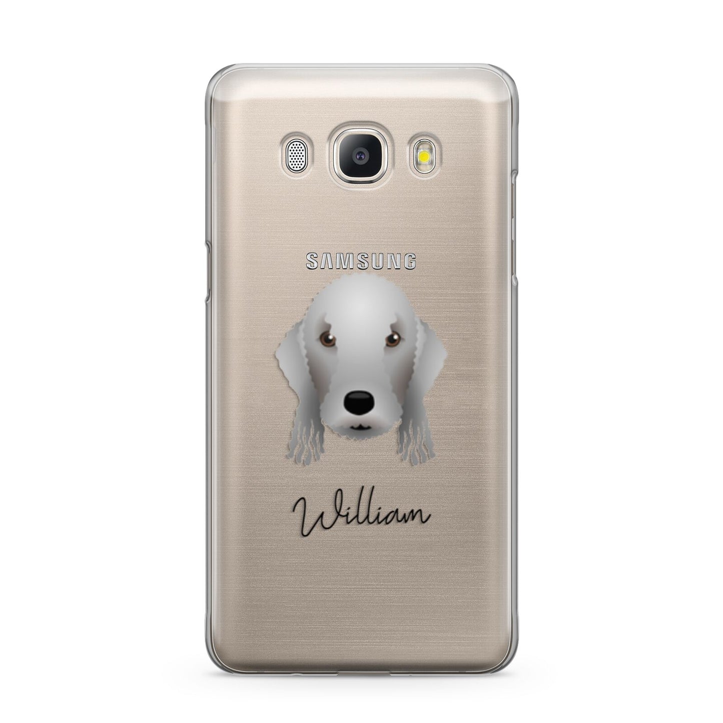 Bedlington Terrier Personalised Samsung Galaxy J5 2016 Case