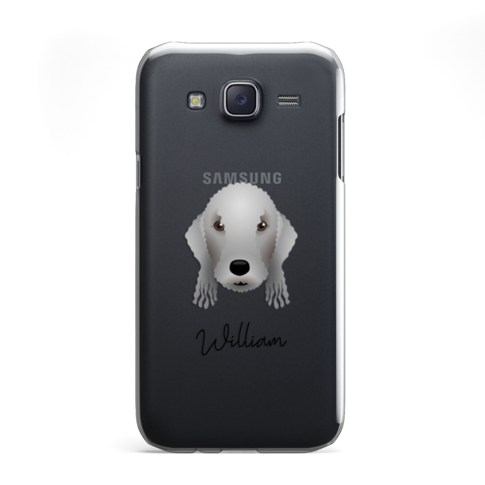 Bedlington Terrier Personalised Samsung Galaxy J5 Case