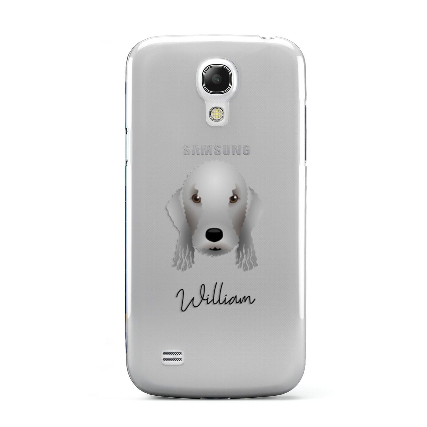 Bedlington Terrier Personalised Samsung Galaxy S4 Mini Case