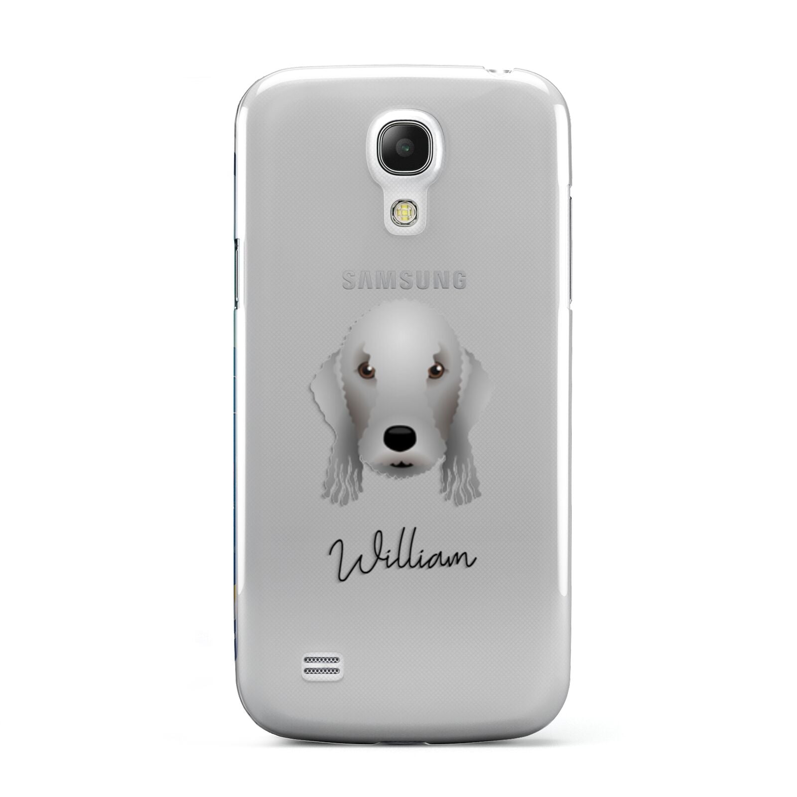 Bedlington Terrier Personalised Samsung Galaxy S4 Mini Case
