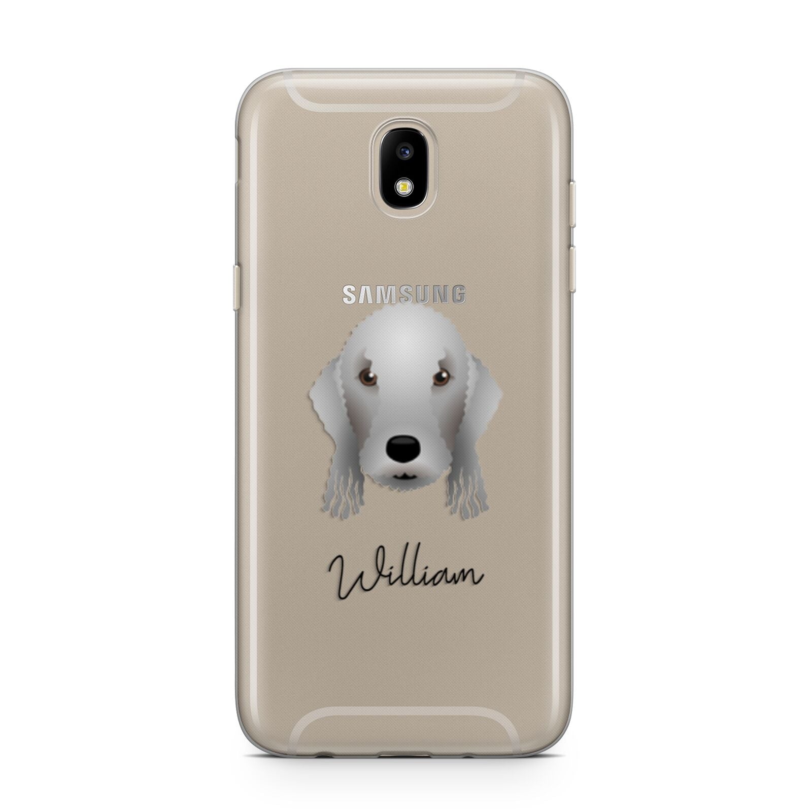 Bedlington Terrier Personalised Samsung J5 2017 Case
