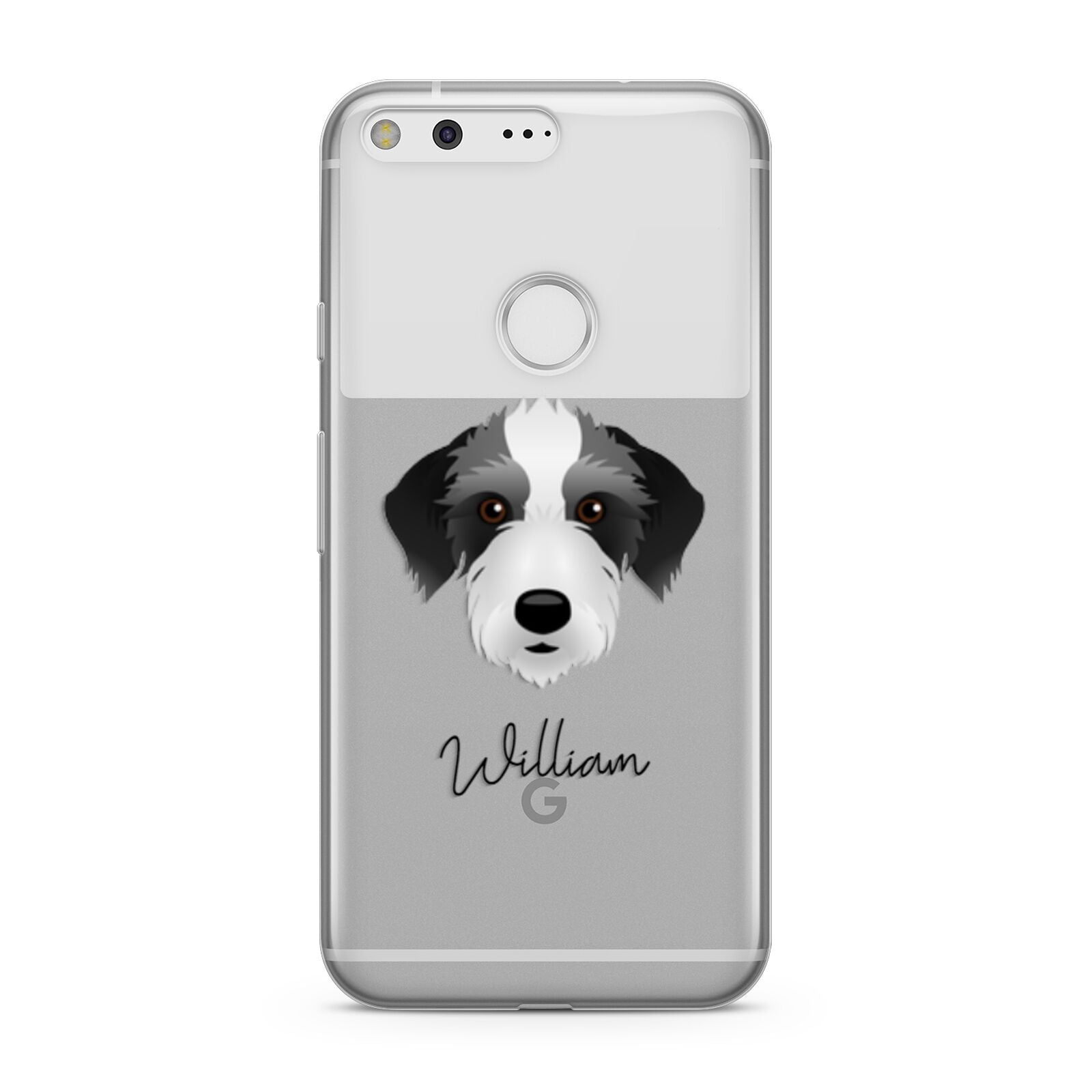 Bedlington Whippet Personalised Google Pixel Case