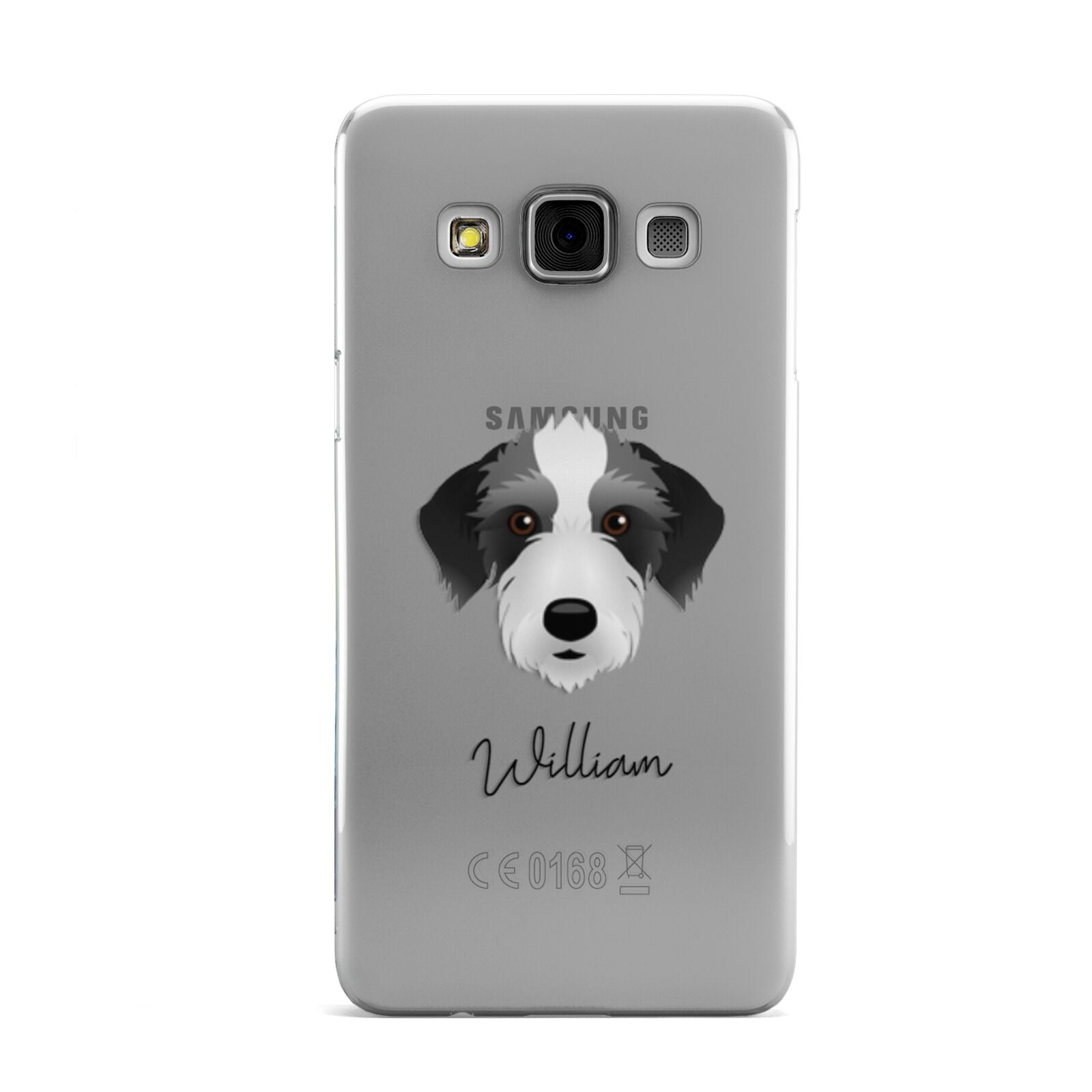 Bedlington Whippet Personalised Samsung Galaxy A3 Case