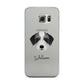 Bedlington Whippet Personalised Samsung Galaxy S6 Edge Case