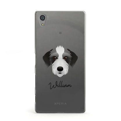 Bedlington Whippet Personalised Sony Xperia Case