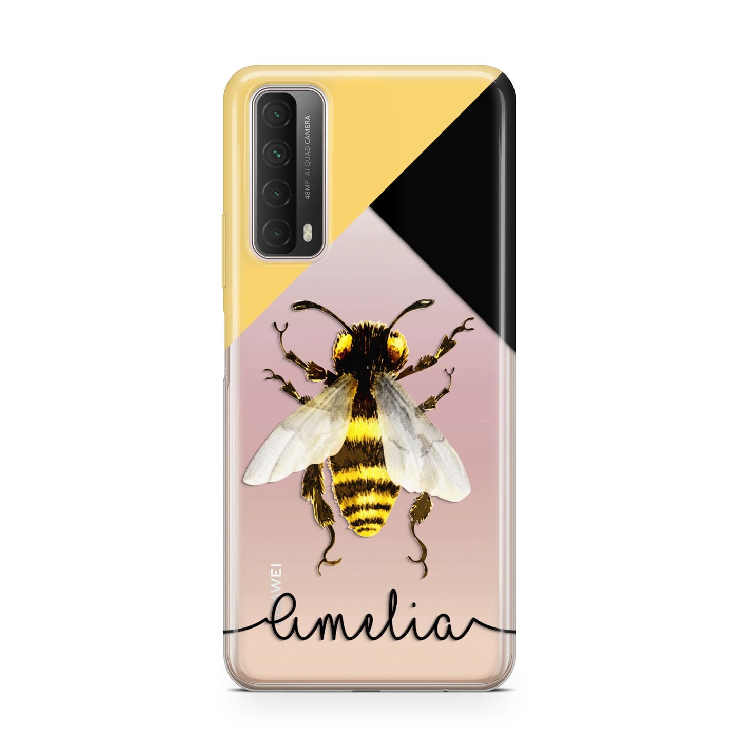 Bee Asymmetrical Background and Name Huawei P Smart 2021