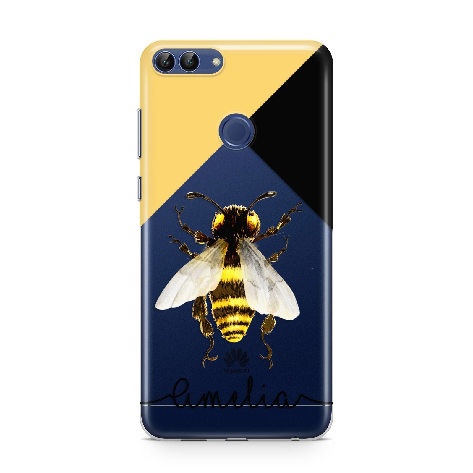 Bee Asymmetrical Background and Name Huawei P Smart Case