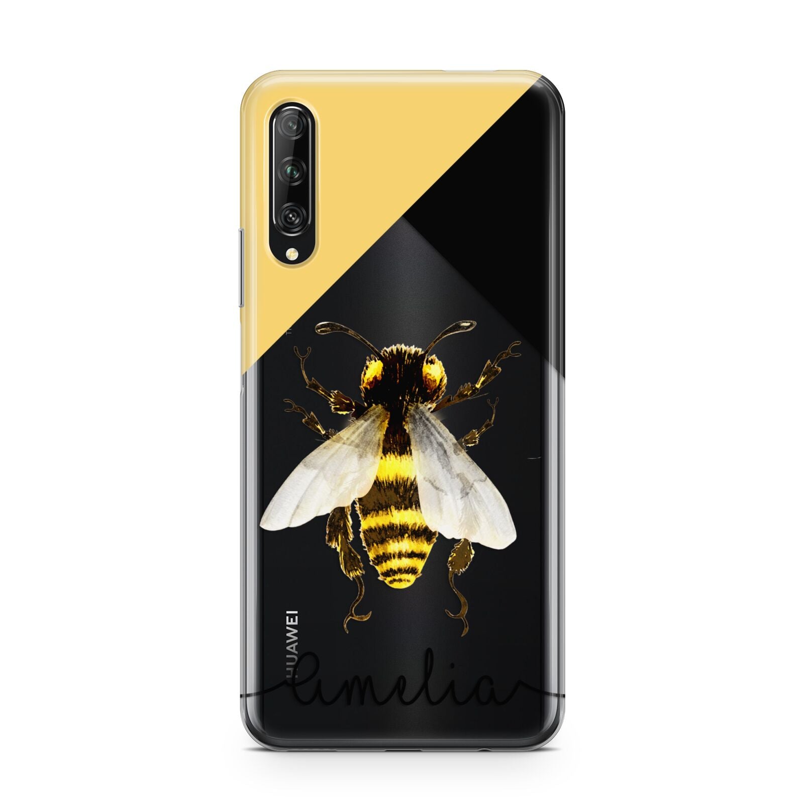 Bee Asymmetrical Background and Name Huawei P Smart Pro 2019