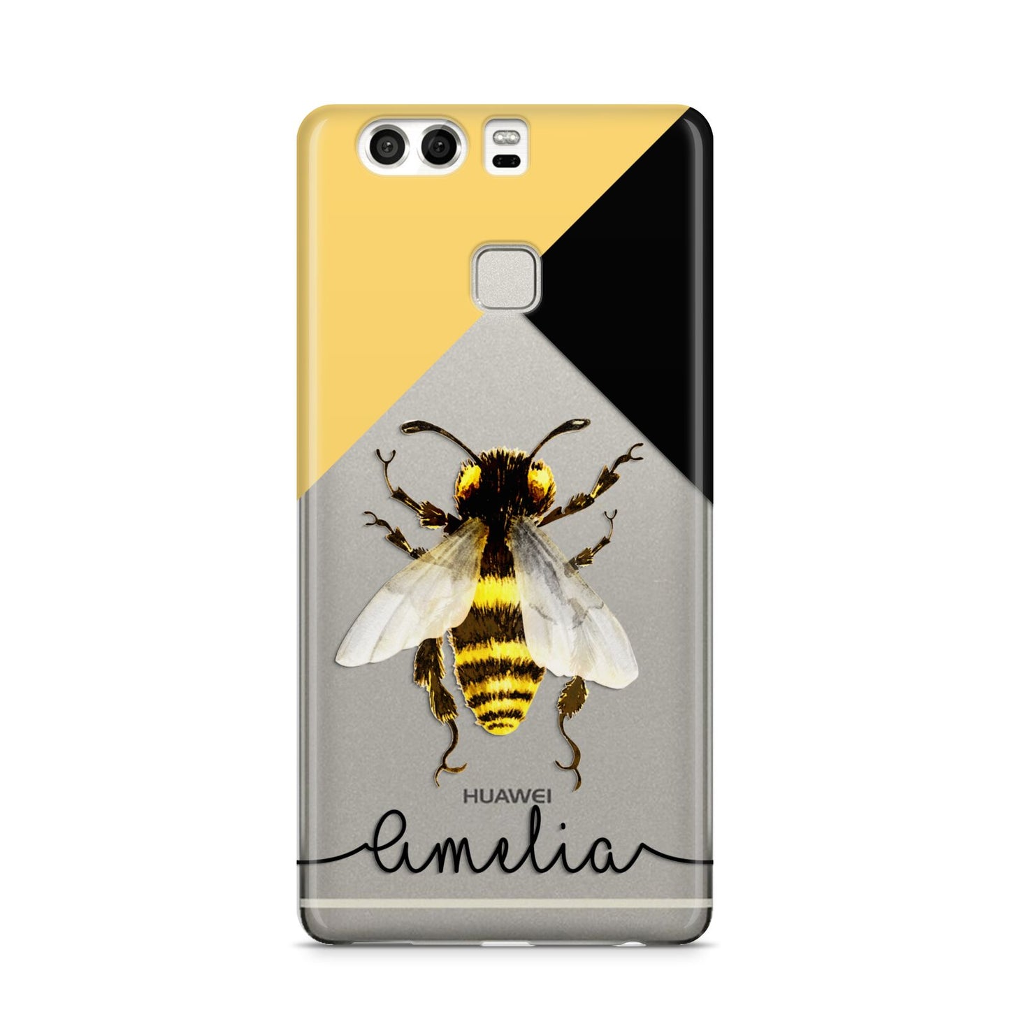 Bee Asymmetrical Background and Name Huawei P9 Case