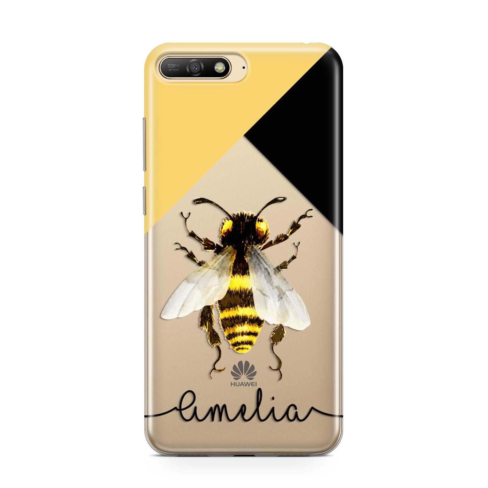 Bee Asymmetrical Background and Name Huawei Y6 2018