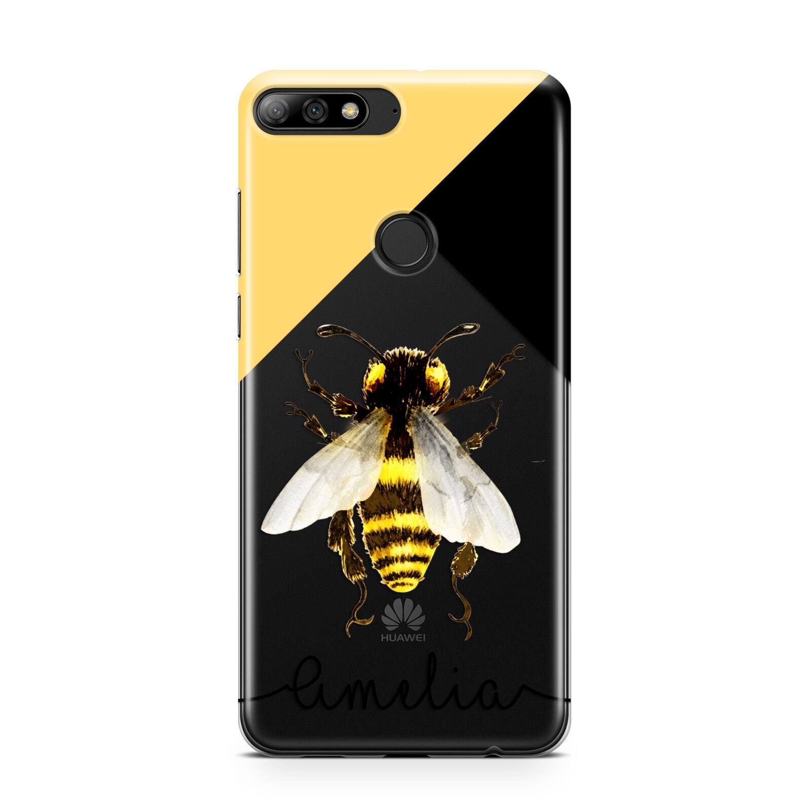 Bee Asymmetrical Background and Name Huawei Y7 2018