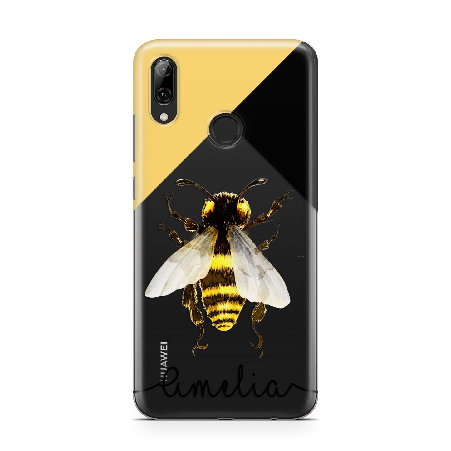 Bee Asymmetrical Background and Name Huawei Y7 2019