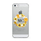 Bee Sunflower Wreath Personalised Initials Apple iPhone 5 Case