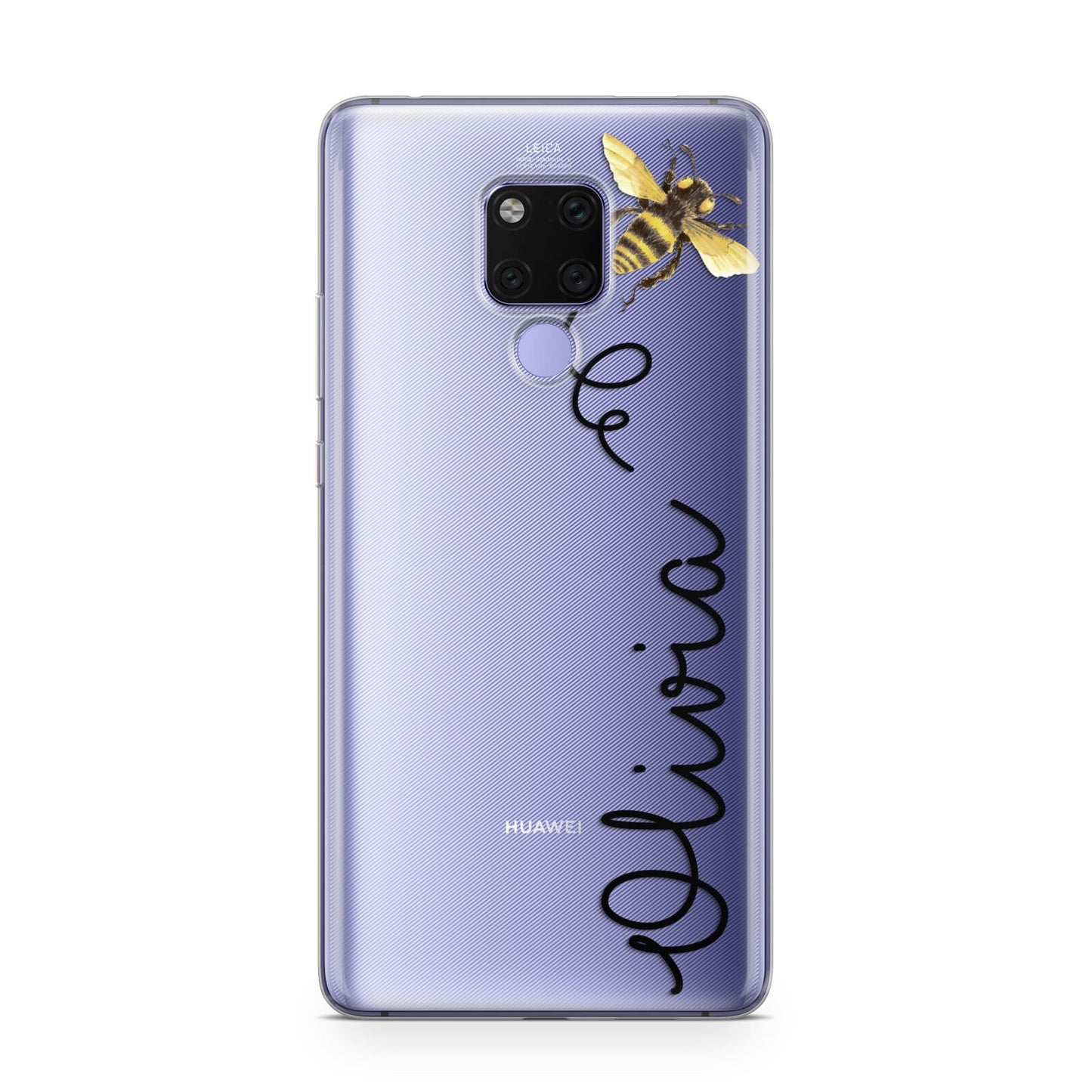 Bee in Flight Personalised Name Huawei Mate 20X Phone Case