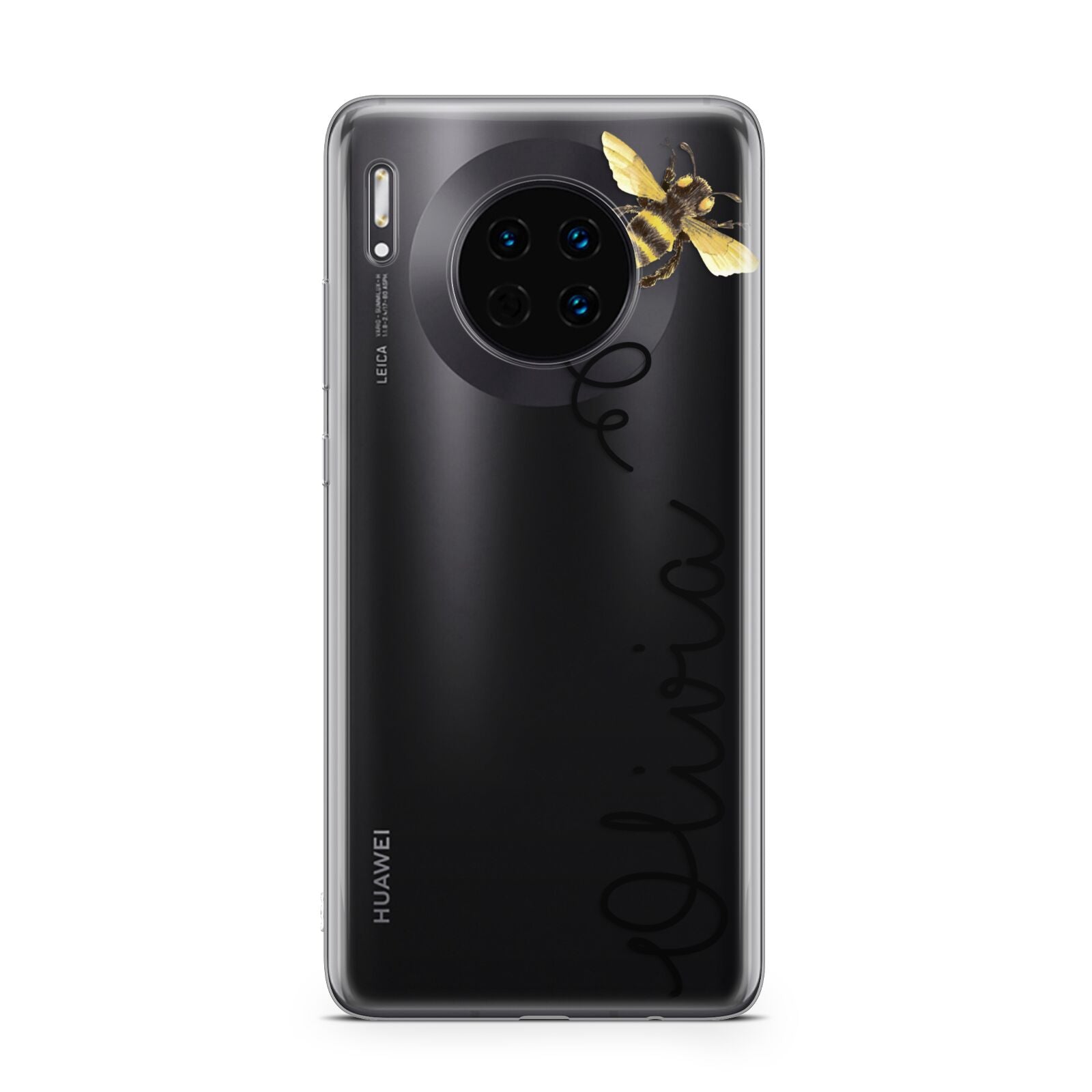 Bee in Flight Personalised Name Huawei Mate 30