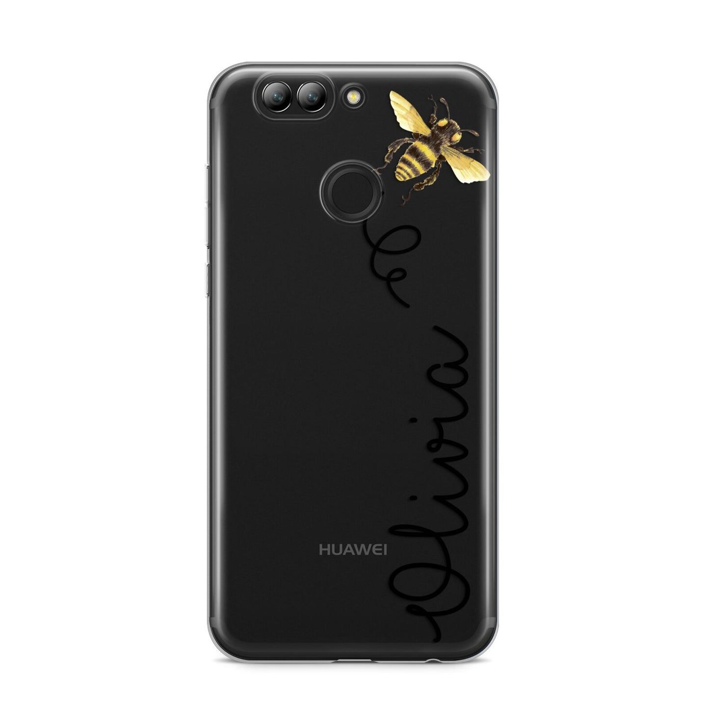 Bee in Flight Personalised Name Huawei Nova 2s Phone Case