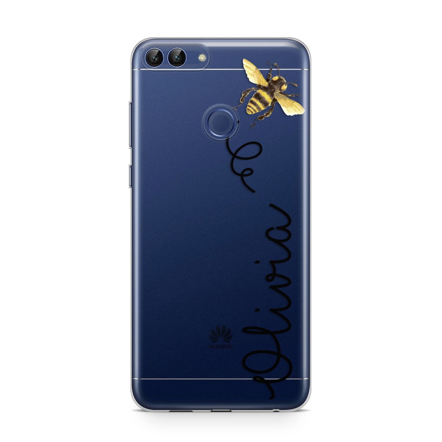 Bee in Flight Personalised Name Huawei P Smart Case