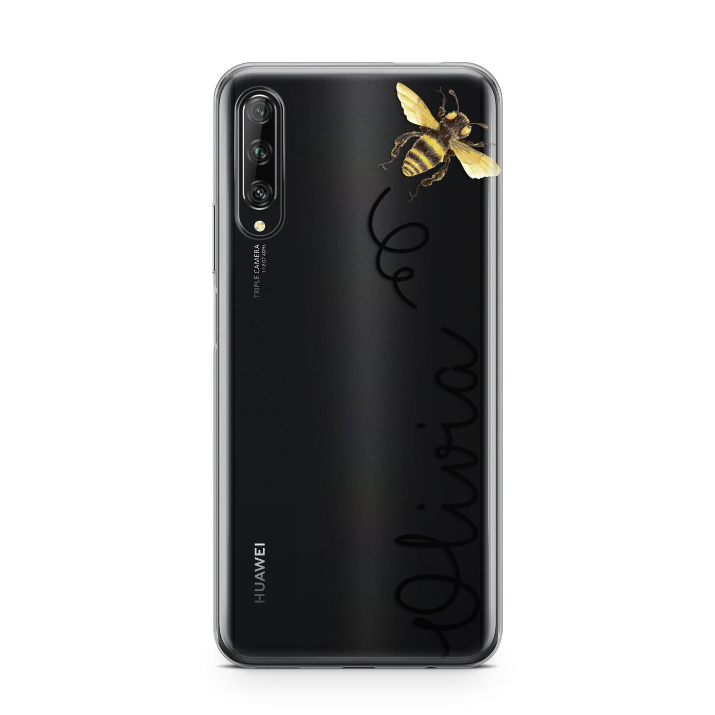 Bee in Flight Personalised Name Huawei P Smart Pro 2019