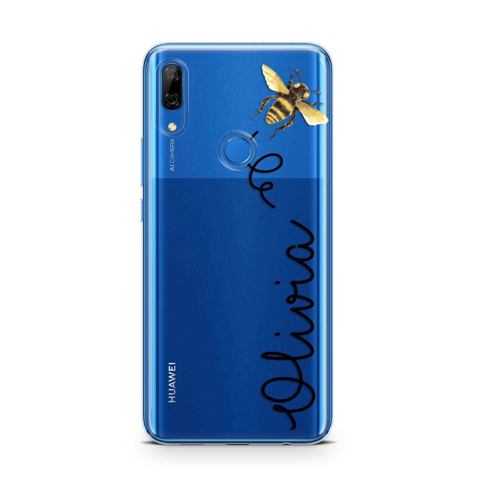 Bee in Flight Personalised Name Huawei P Smart Z