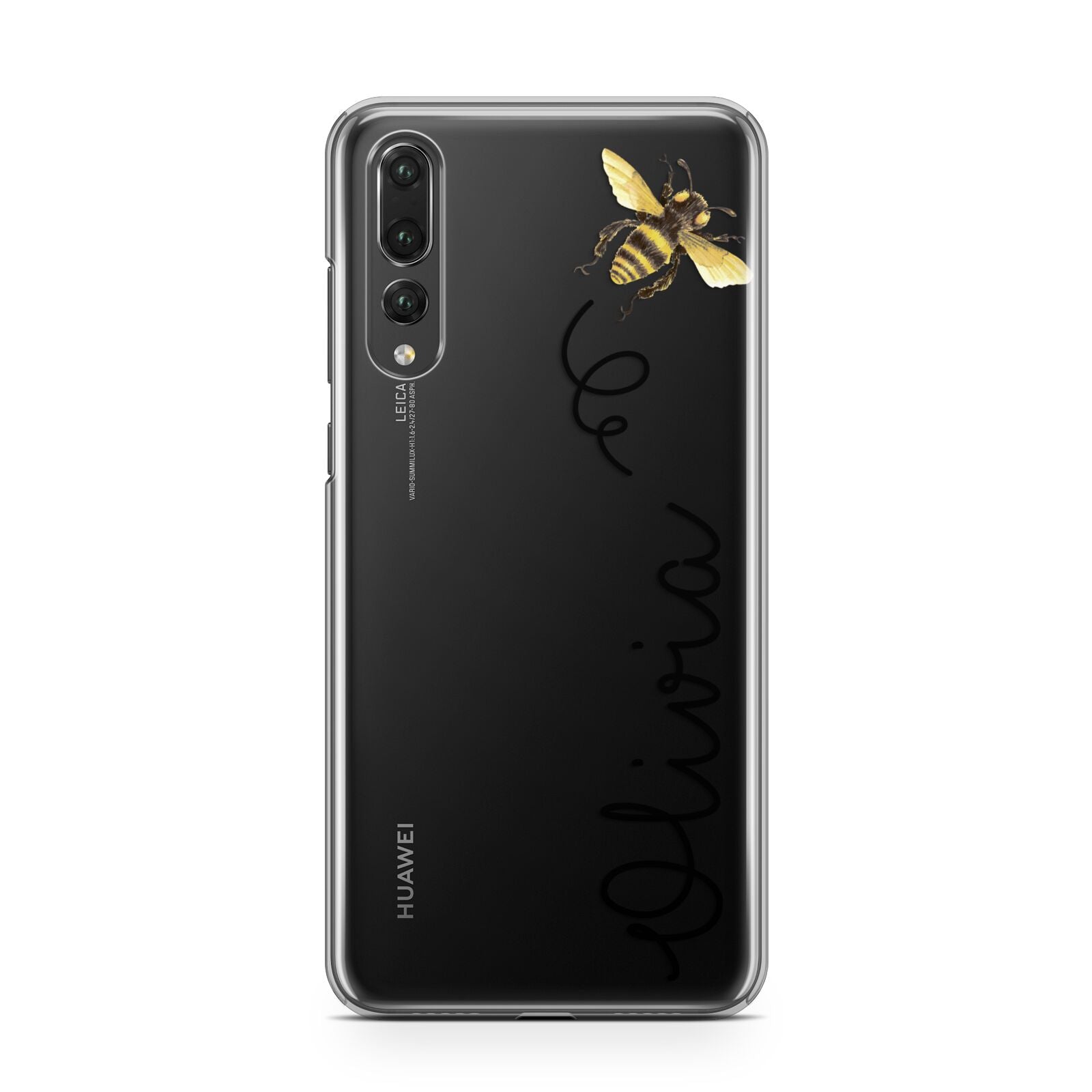 Bee in Flight Personalised Name Huawei P20 Pro Phone Case