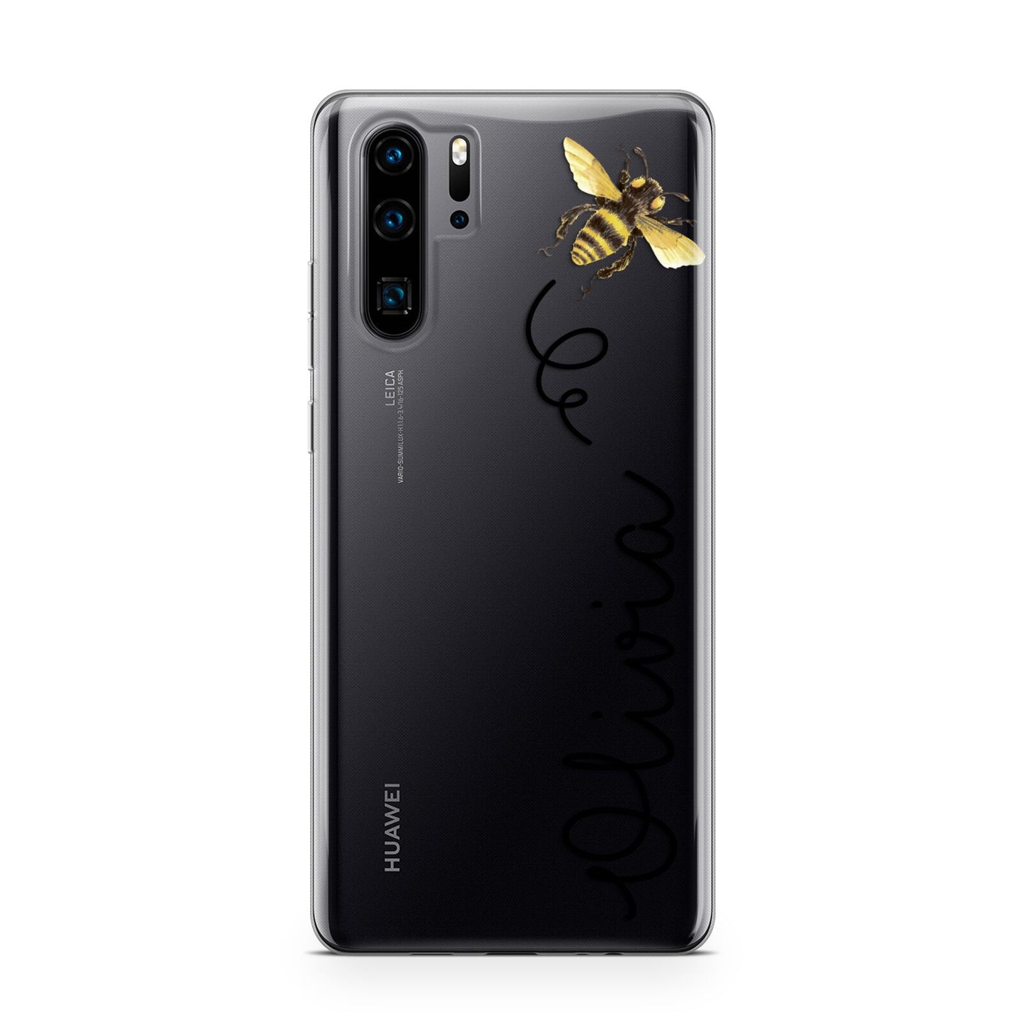 Bee in Flight Personalised Name Huawei P30 Pro Phone Case