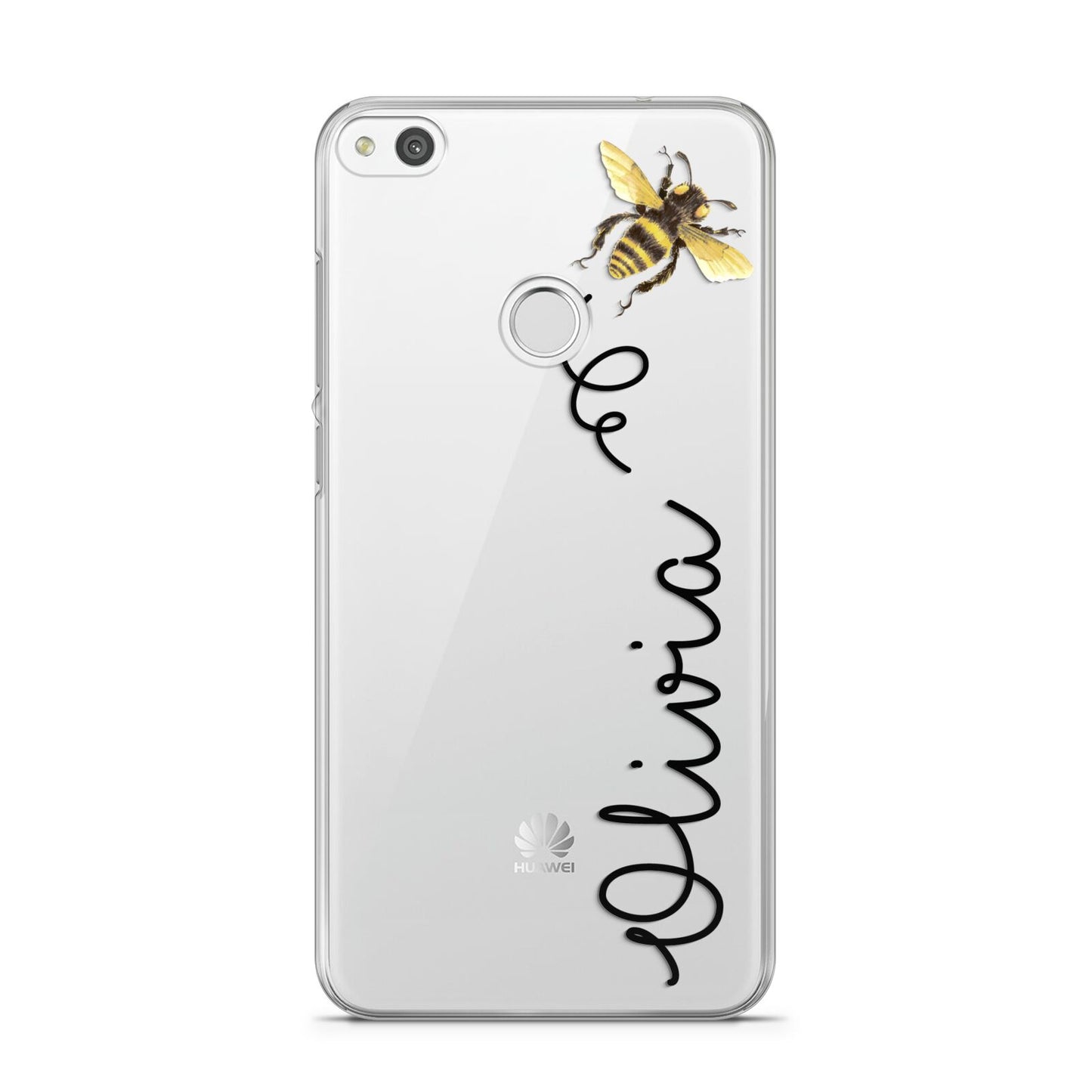 Bee in Flight Personalised Name Huawei P8 Lite Case