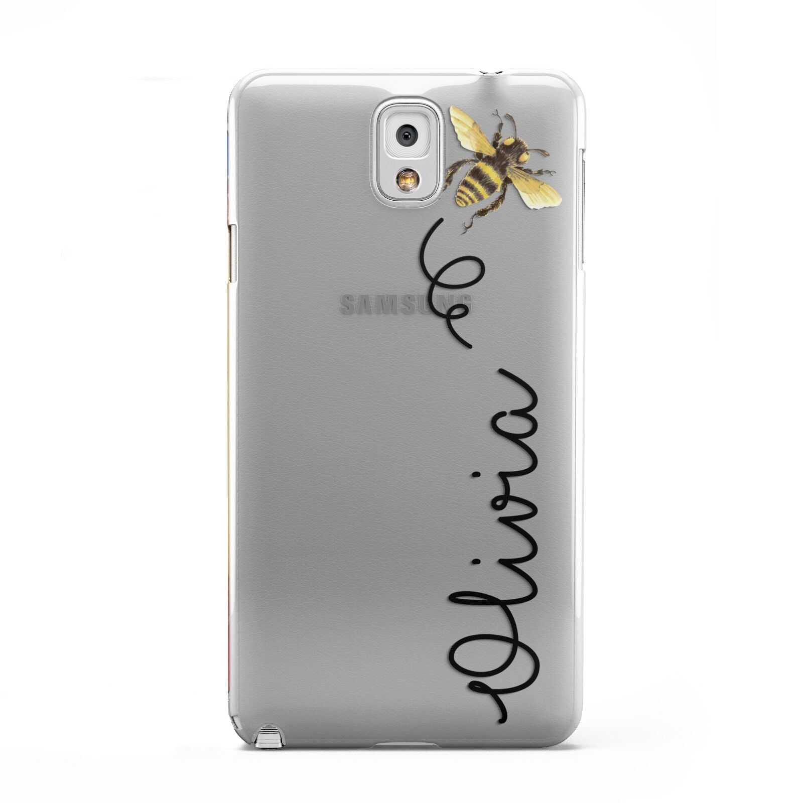 Bee in Flight Personalised Name Samsung Galaxy Note 3 Case