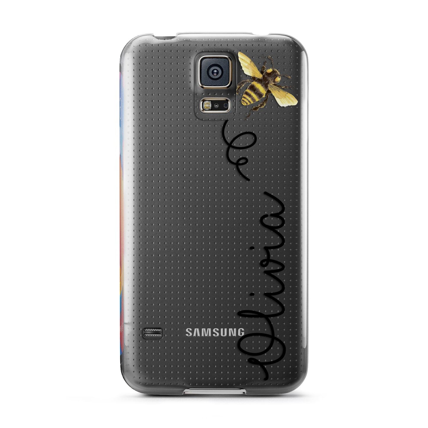 Bee in Flight Personalised Name Samsung Galaxy S5 Case