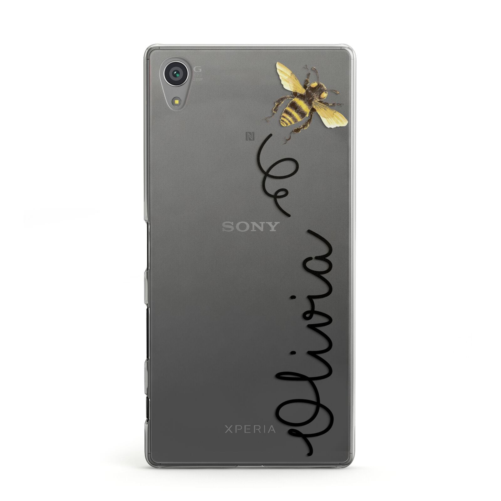 Bee in Flight Personalised Name Sony Xperia Case