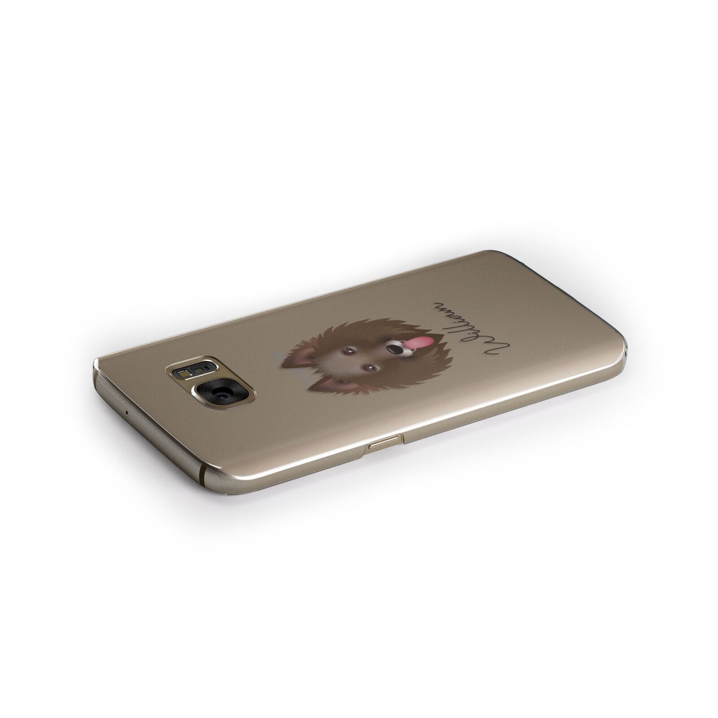 Belgian Groenendael Personalised Samsung Galaxy Case Side Close Up