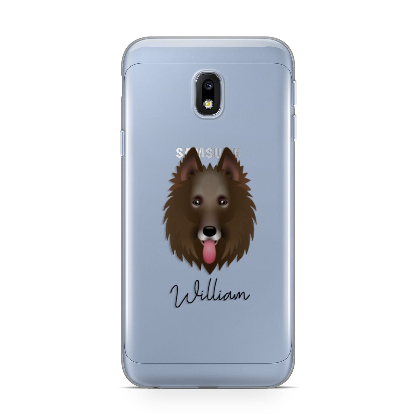 Belgian Groenendael Personalised Samsung Galaxy J3 2017 Case