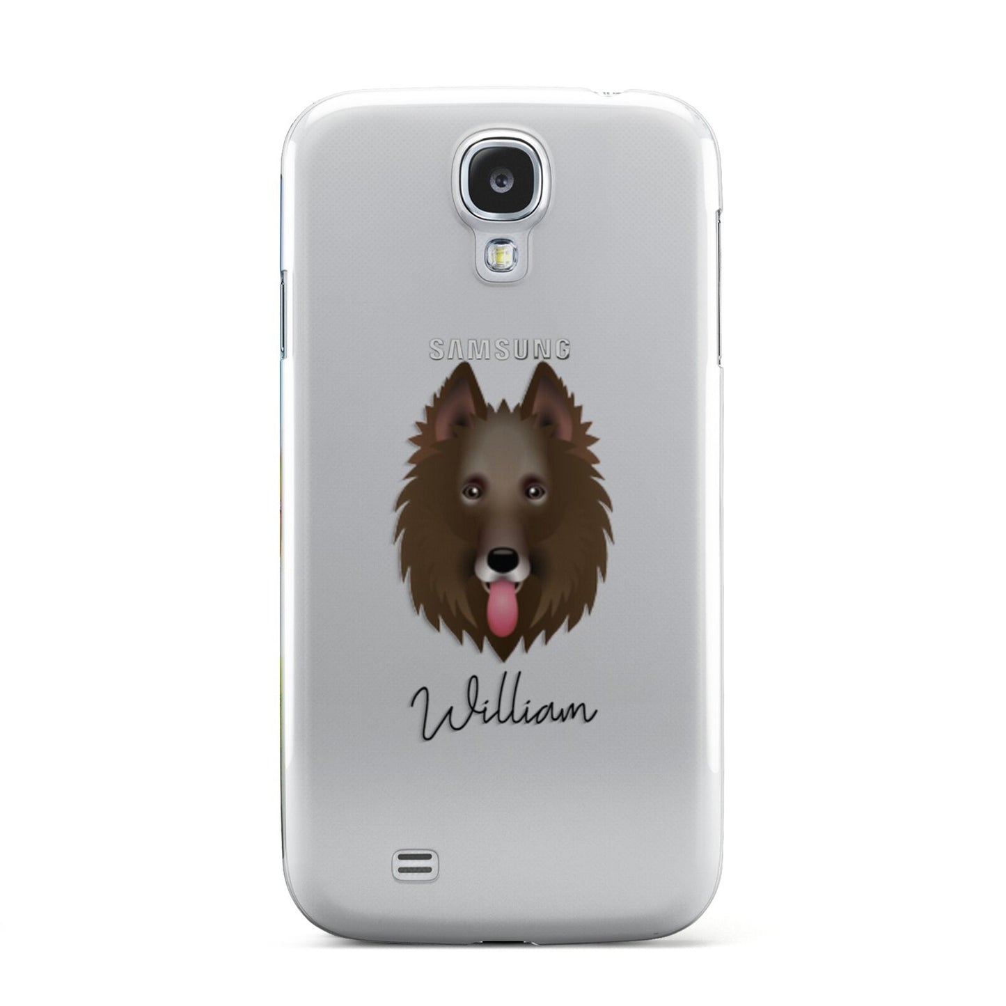 Belgian Groenendael Personalised Samsung Galaxy S4 Case